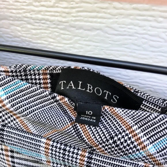 Talbots Plaid Pencil Skirt - Picture 3 of 3
